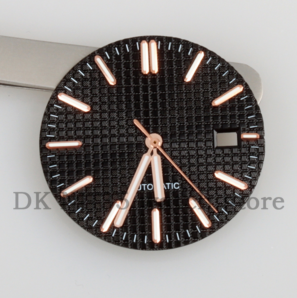 31.8mm NH35 Dial Hands Black B - Luxury Watch With Green Dial review and price