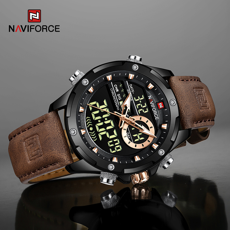 New NAVIFORCE Men Watches Quar - Luxury Watch Mockup review and price
