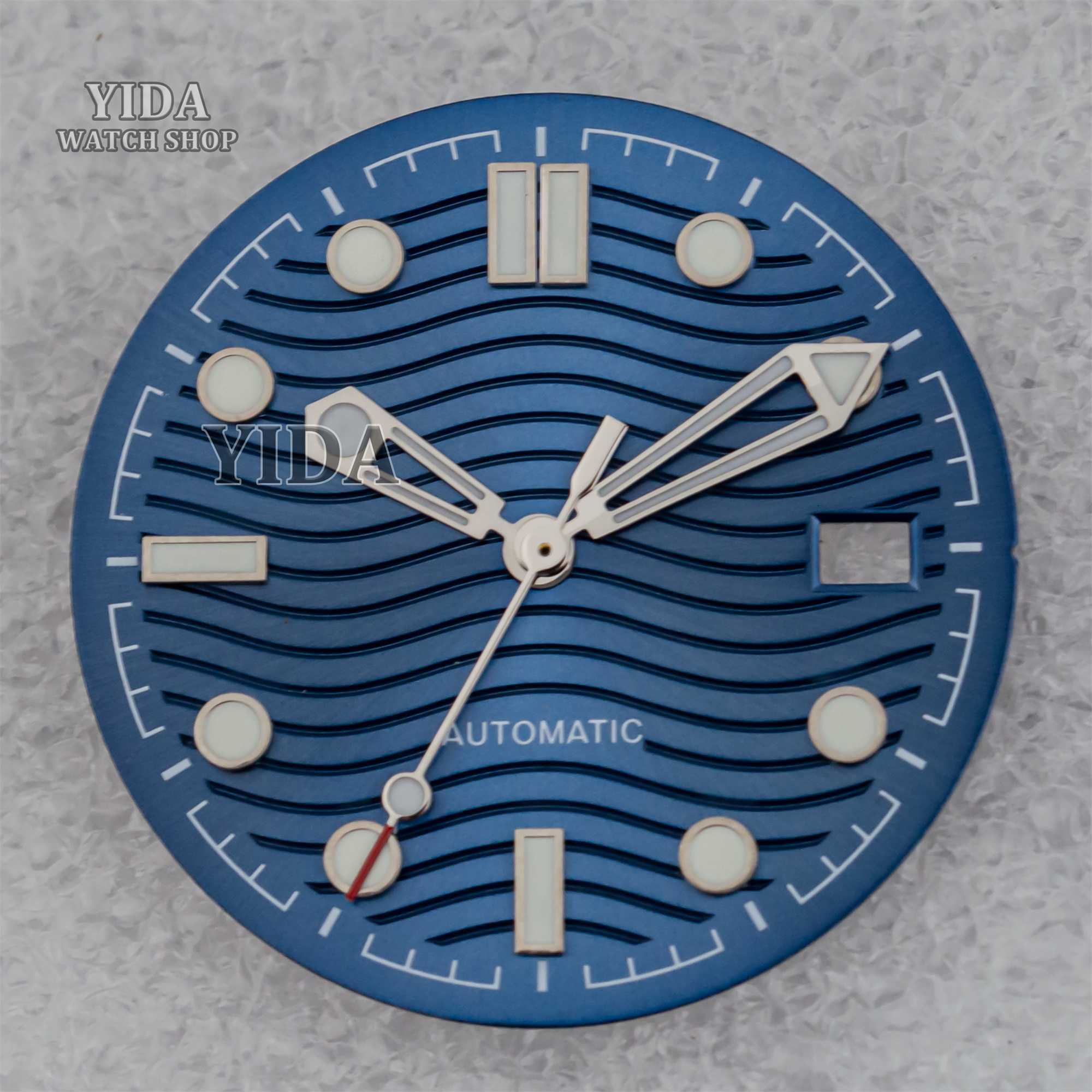 31mm NH35 Watch Dial Green Lum - Luxury Watch With Green Dial review and price