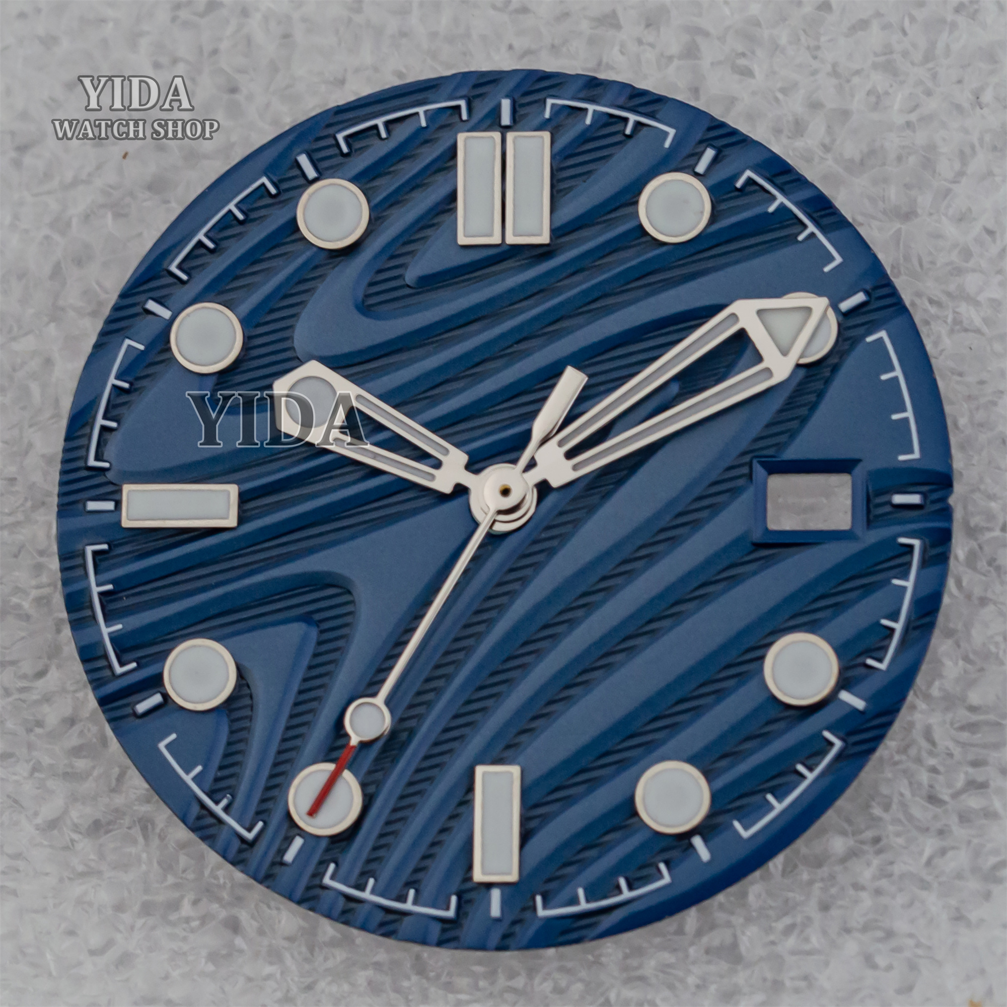 31mm NH35 Watch Dial Green Lum - Luxury Watch With Green Dial review and price