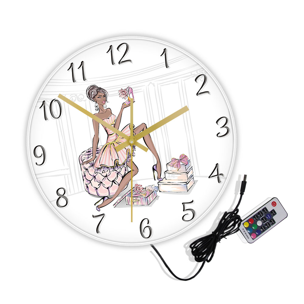 Fashion Girl With High Heel Sh - Luxury Watch Boutique review and price