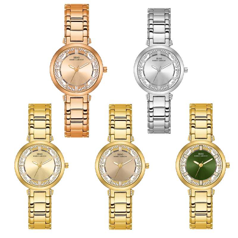 Luxury Brand Women Watches Gol - Luxury Watch With Green Dial review and price