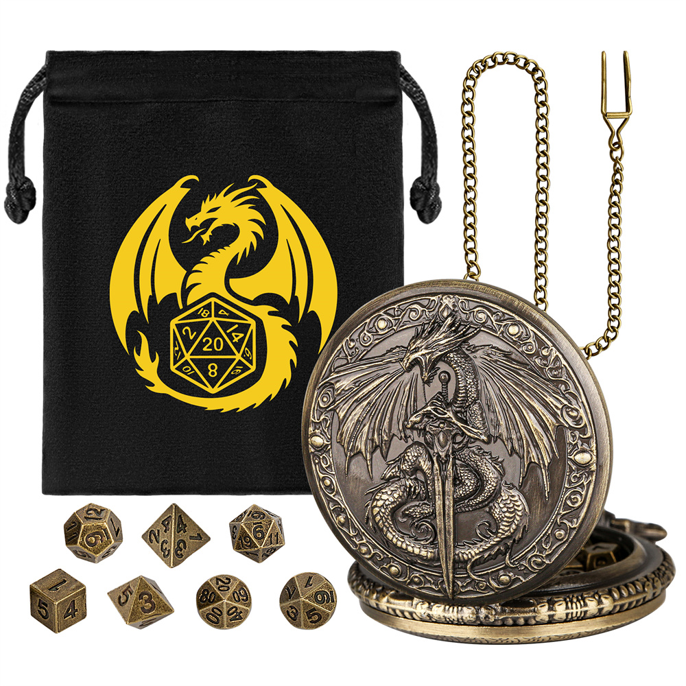 Bronze/Grey Black Sword Dragon - Bronze Case Watch review and price