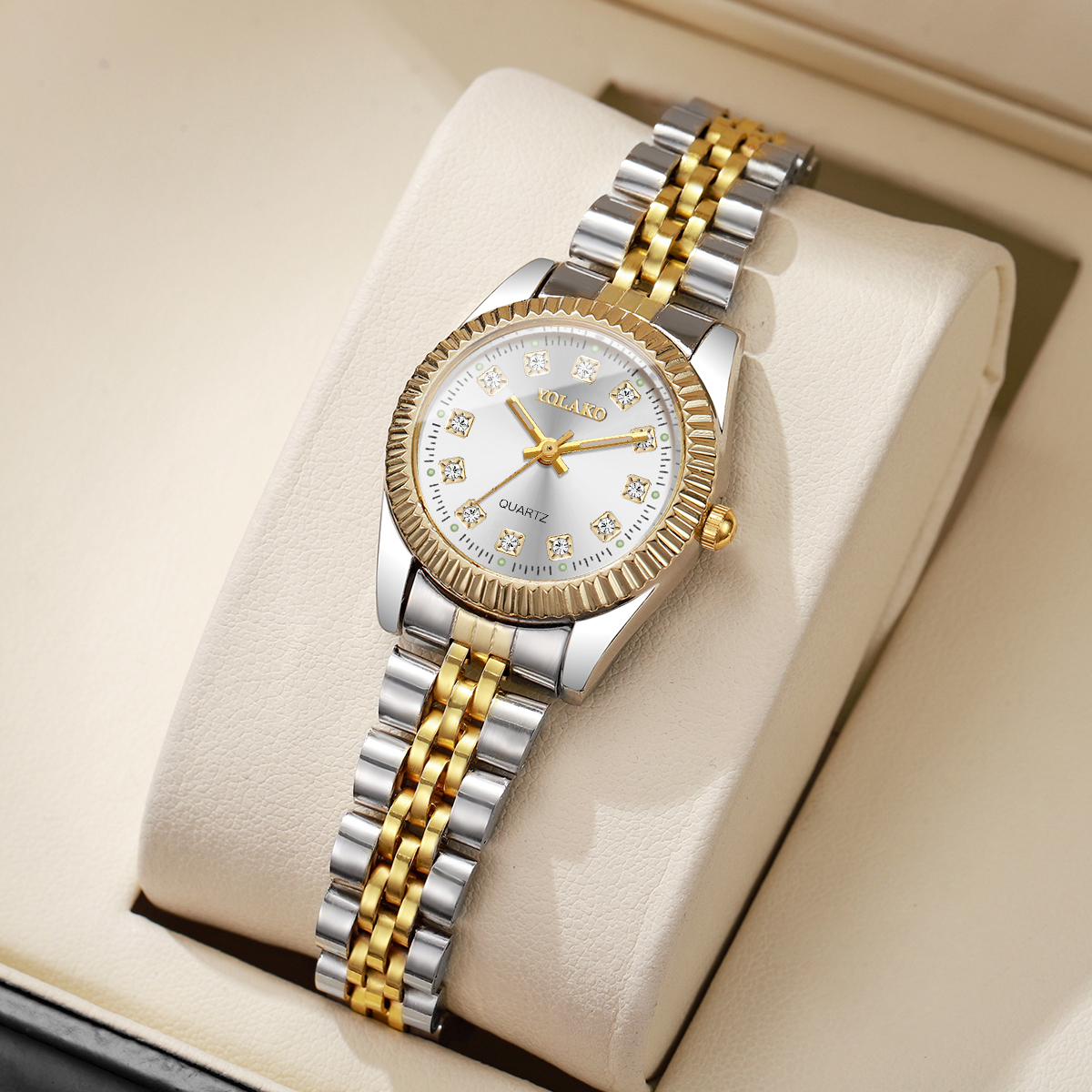 Fashion Rhinestone Women Quart - Luxury Watch Packaging Box review and price