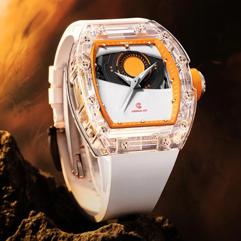 CRONUSART Men Automatic Watch  - Luxury Watch With Rubber Strap review and price
