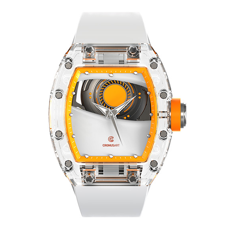CRONUSART Men Automatic Watch  - Luxury Watch With Rubber Strap review and price
