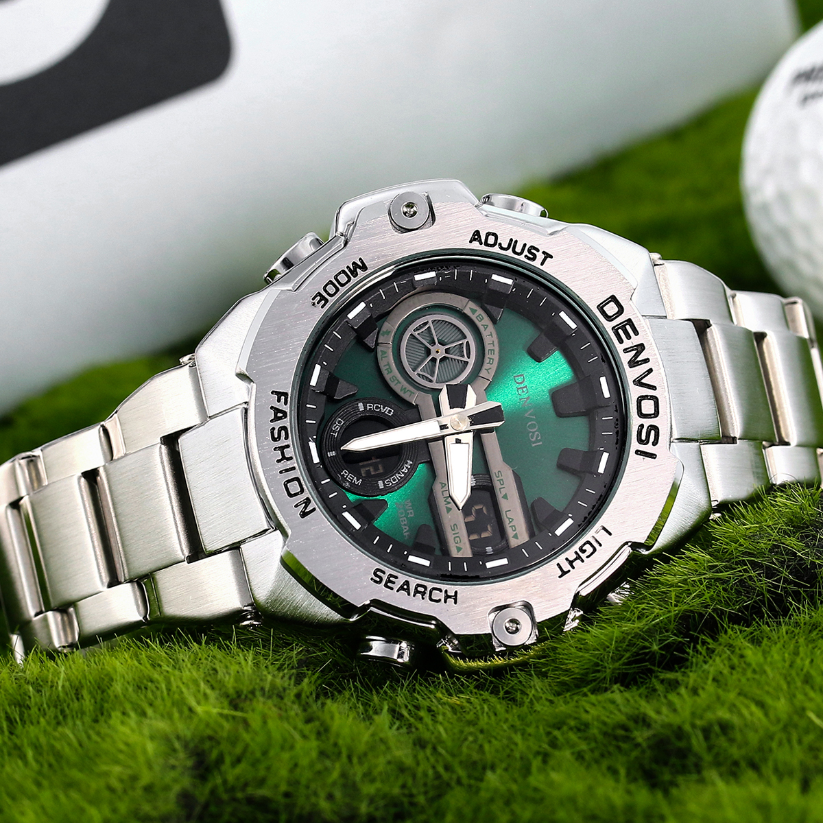 DENVOSI Men's Steel Heart Quar - Open Heart Watch review and price