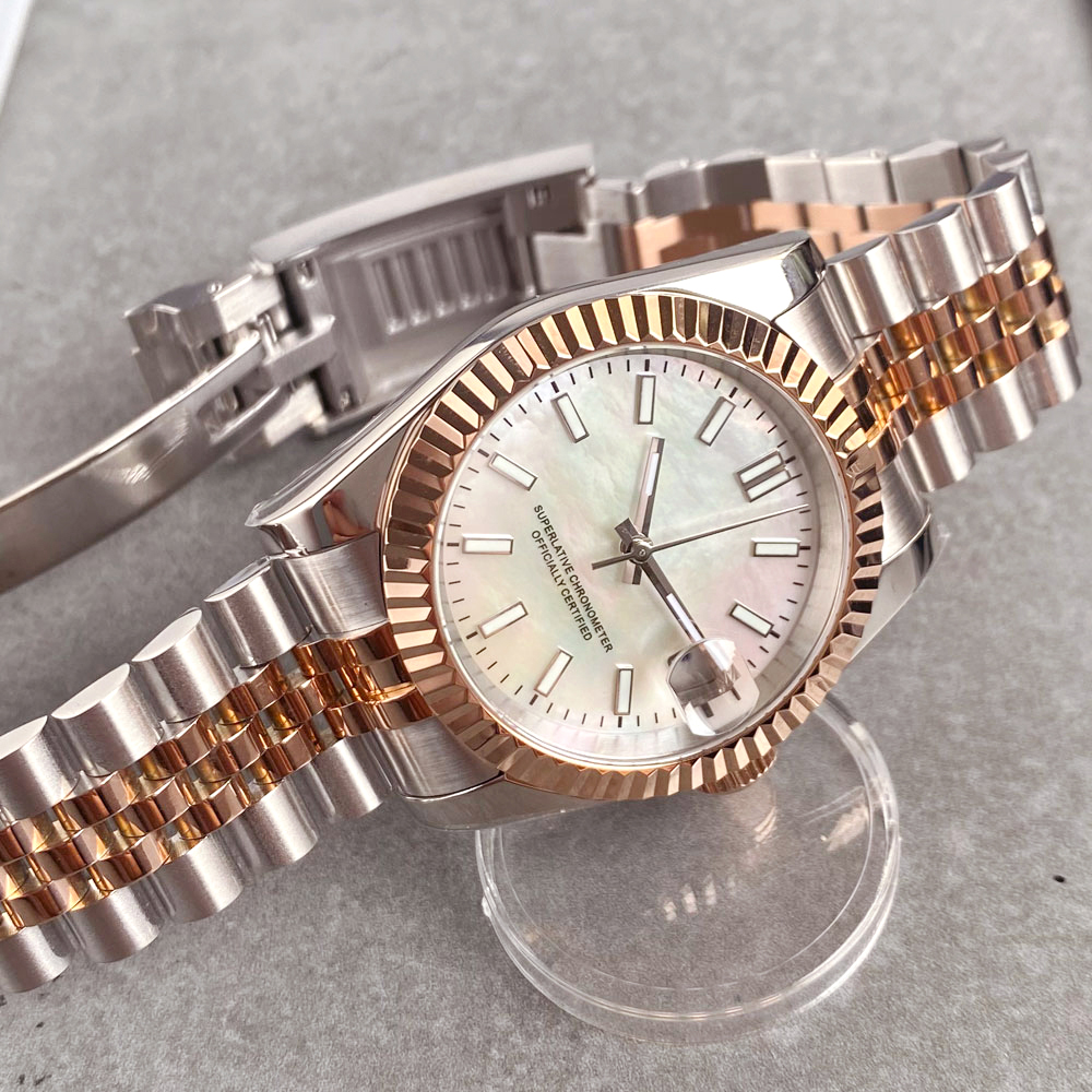 Customized two tone rose gold  - Luxury Watch Uk review and price