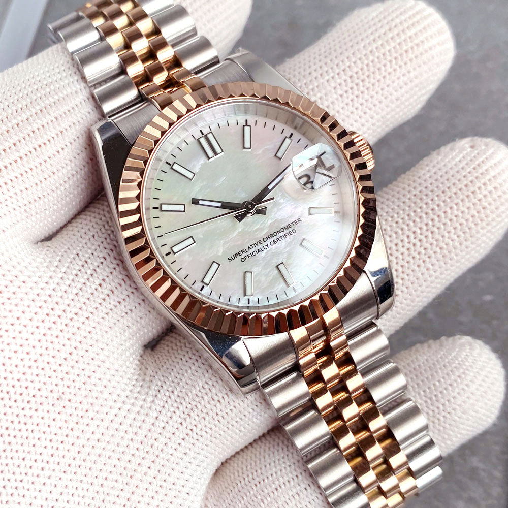 Customized two tone rose gold  - Luxury Watch Uk review and price