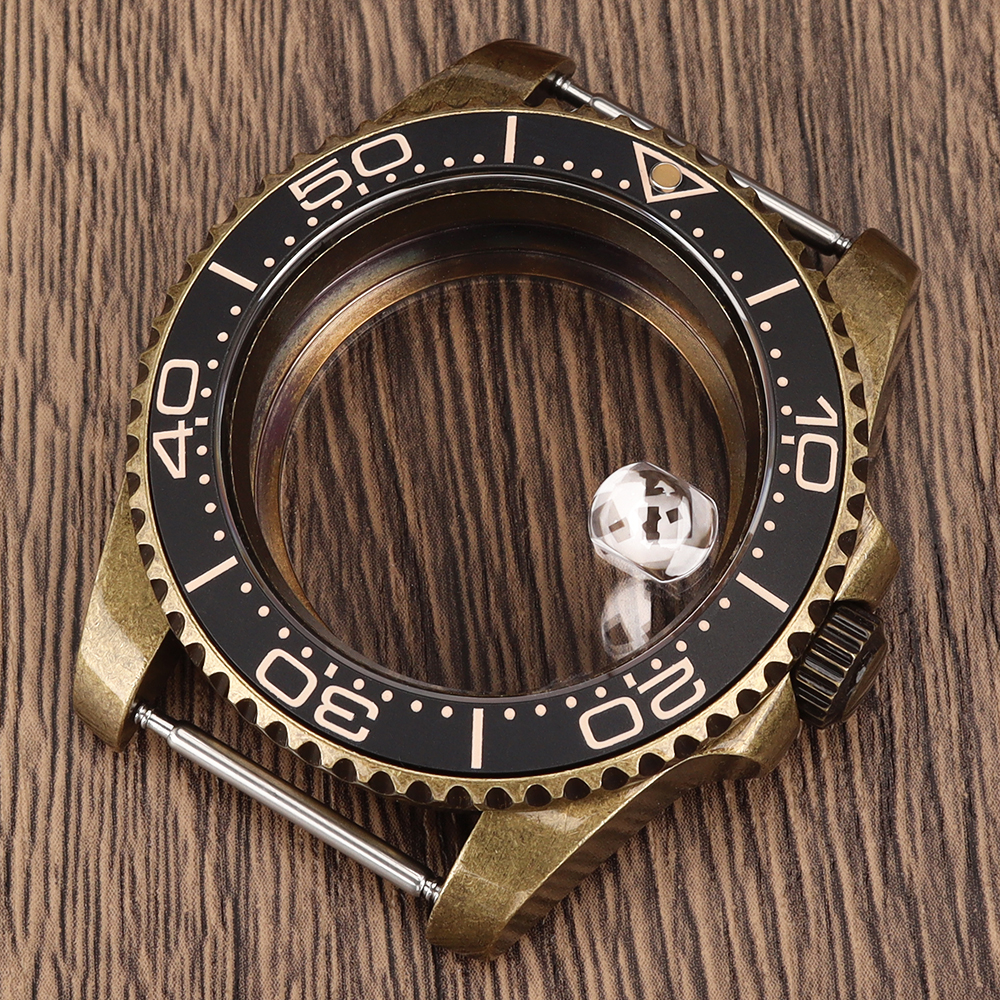 For NH35 Cases PVD Bronze Retr - Bronze Case Watch review and price