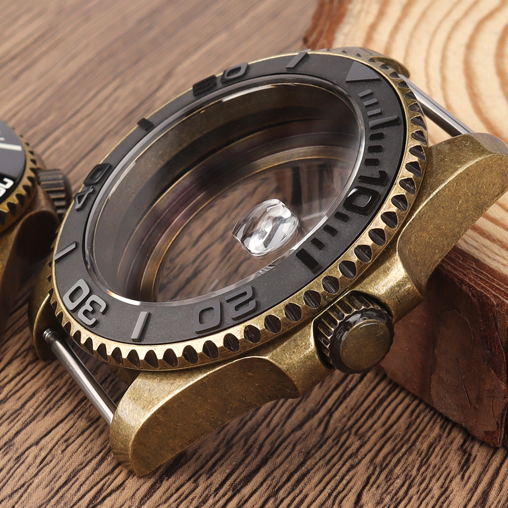 For NH35 Cases PVD Bronze Retr - Bronze Case Watch review and price
