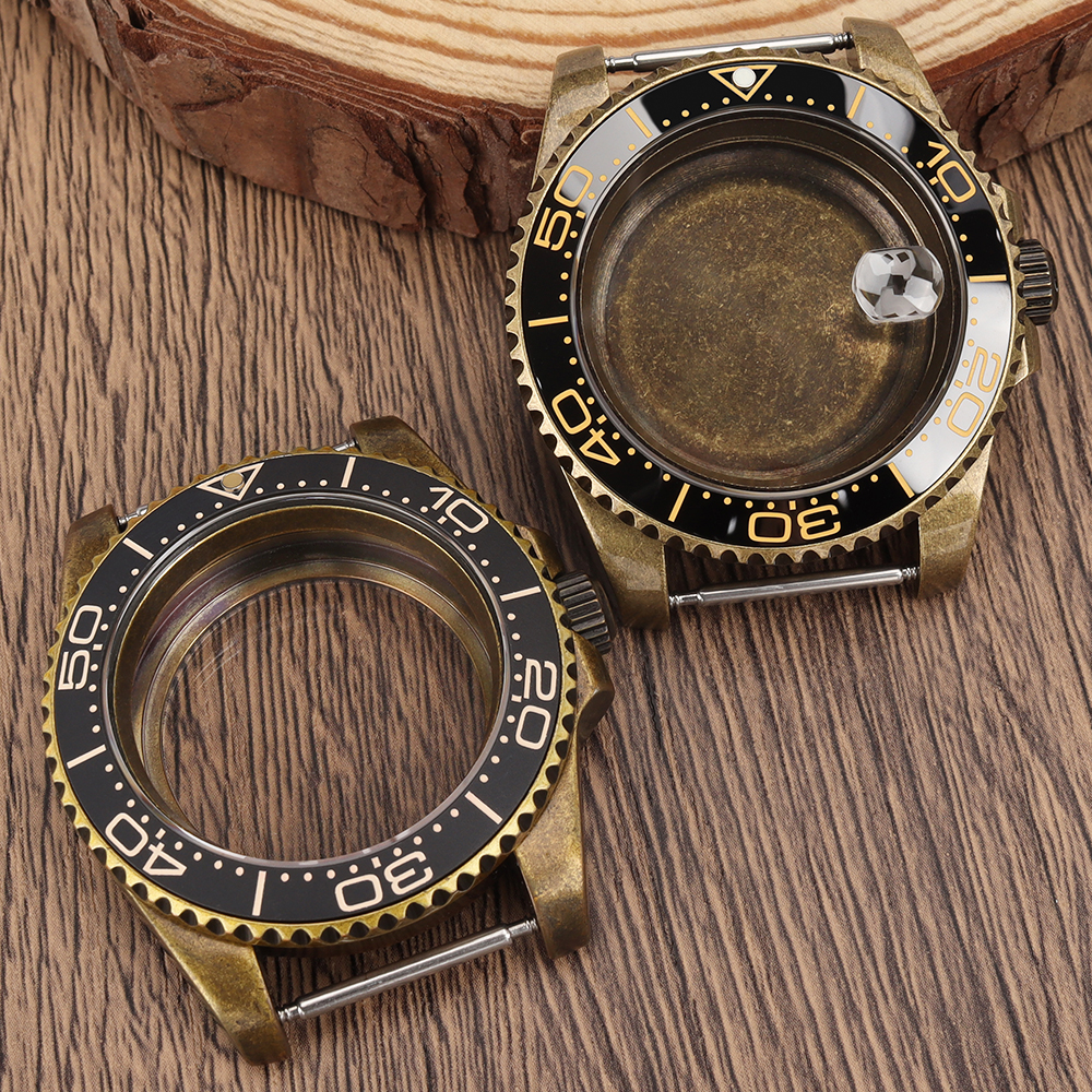 For NH35 Cases PVD Bronze Retr - Bronze Case Watch review and price