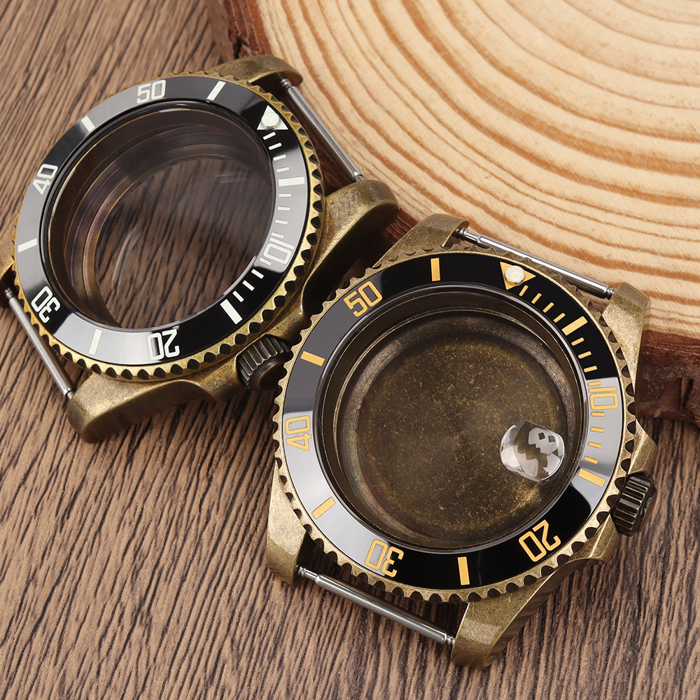 For NH35 Cases PVD Bronze Retr - Bronze Case Watch review and price
