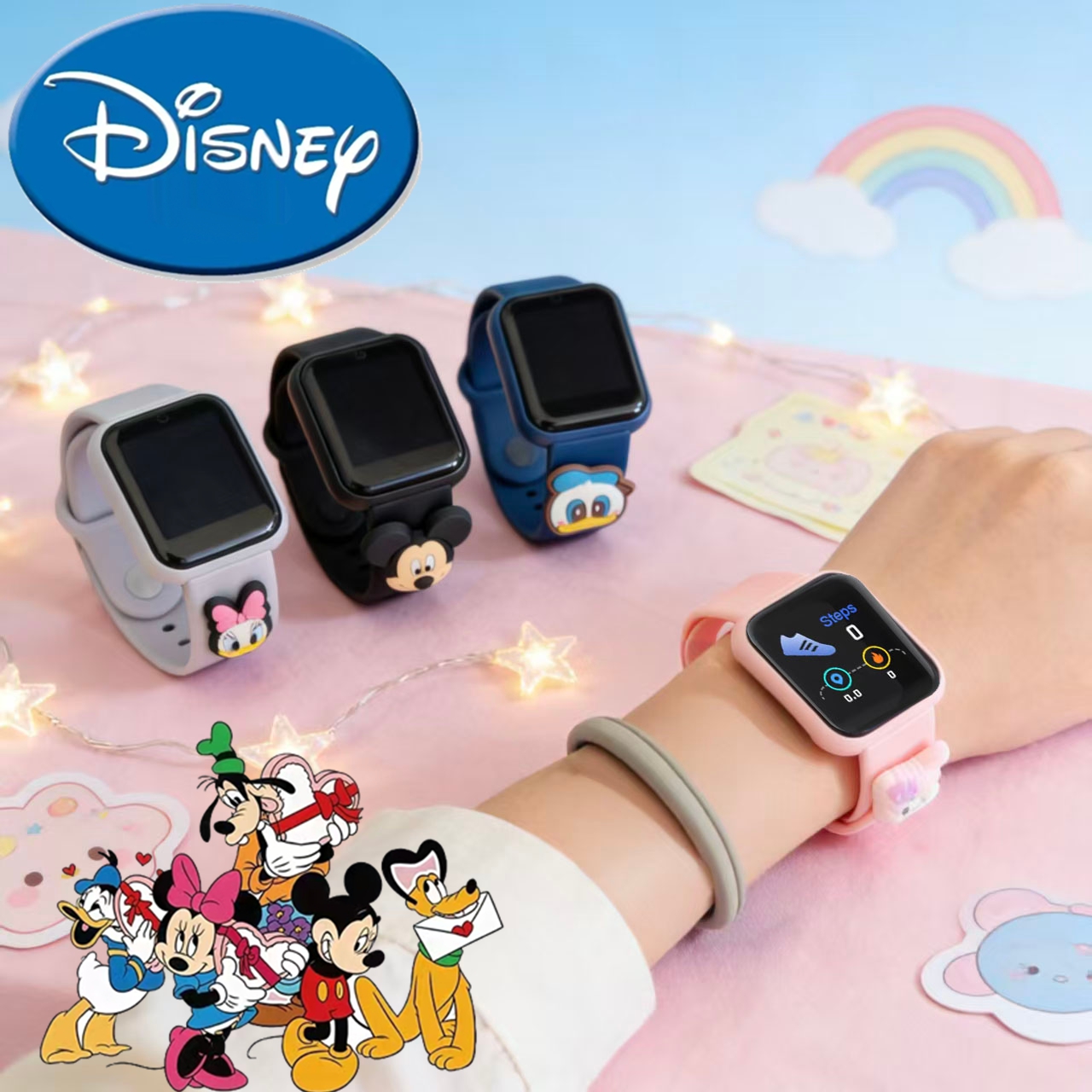 Disney Mickey cartoon children - Open Heart Watch review and price