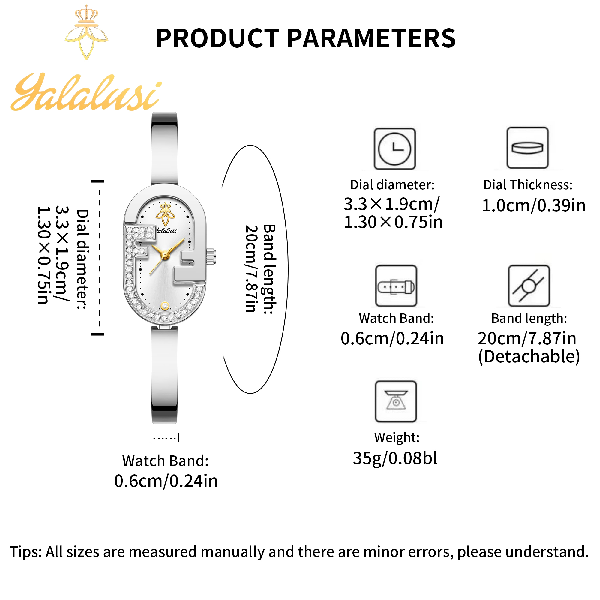 YaLaLuSi Luxury Women's Quartz - Luxury Watch Kit review and price