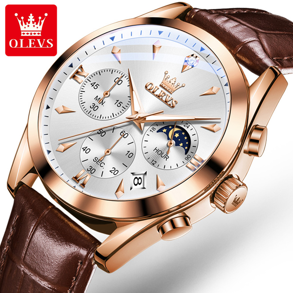 OLEVS Brand New Fashion Quartz - Luxury Watch Mockup review and price