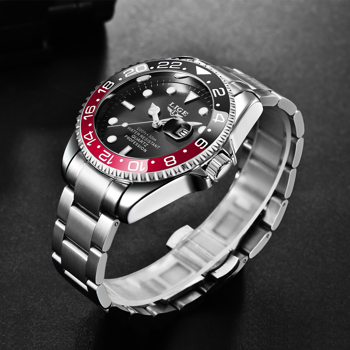 LIGE New Luxury Couple Watches - Open Heart Watch review and price
