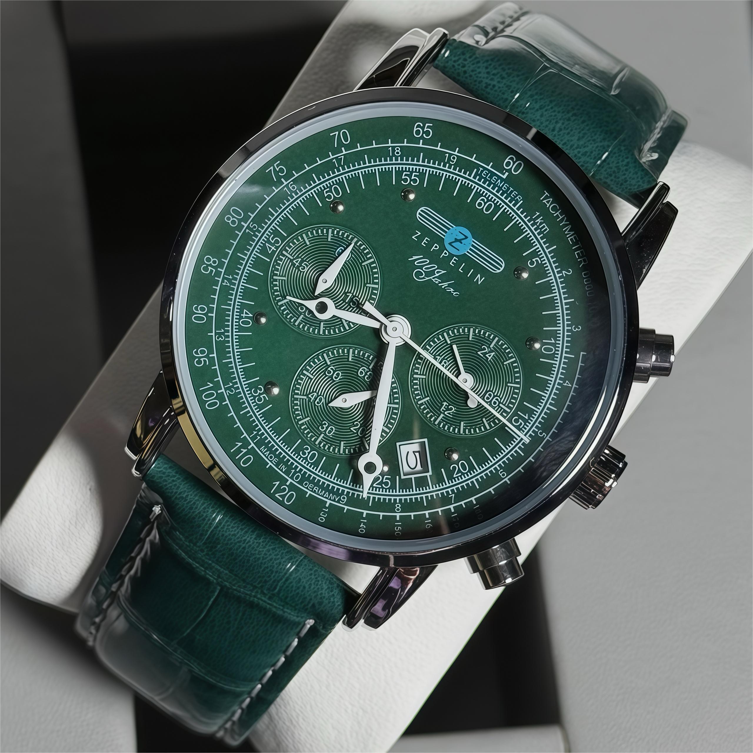 2026 Fashion New Retro Busines - Luxury Watch With Green Dial review and price