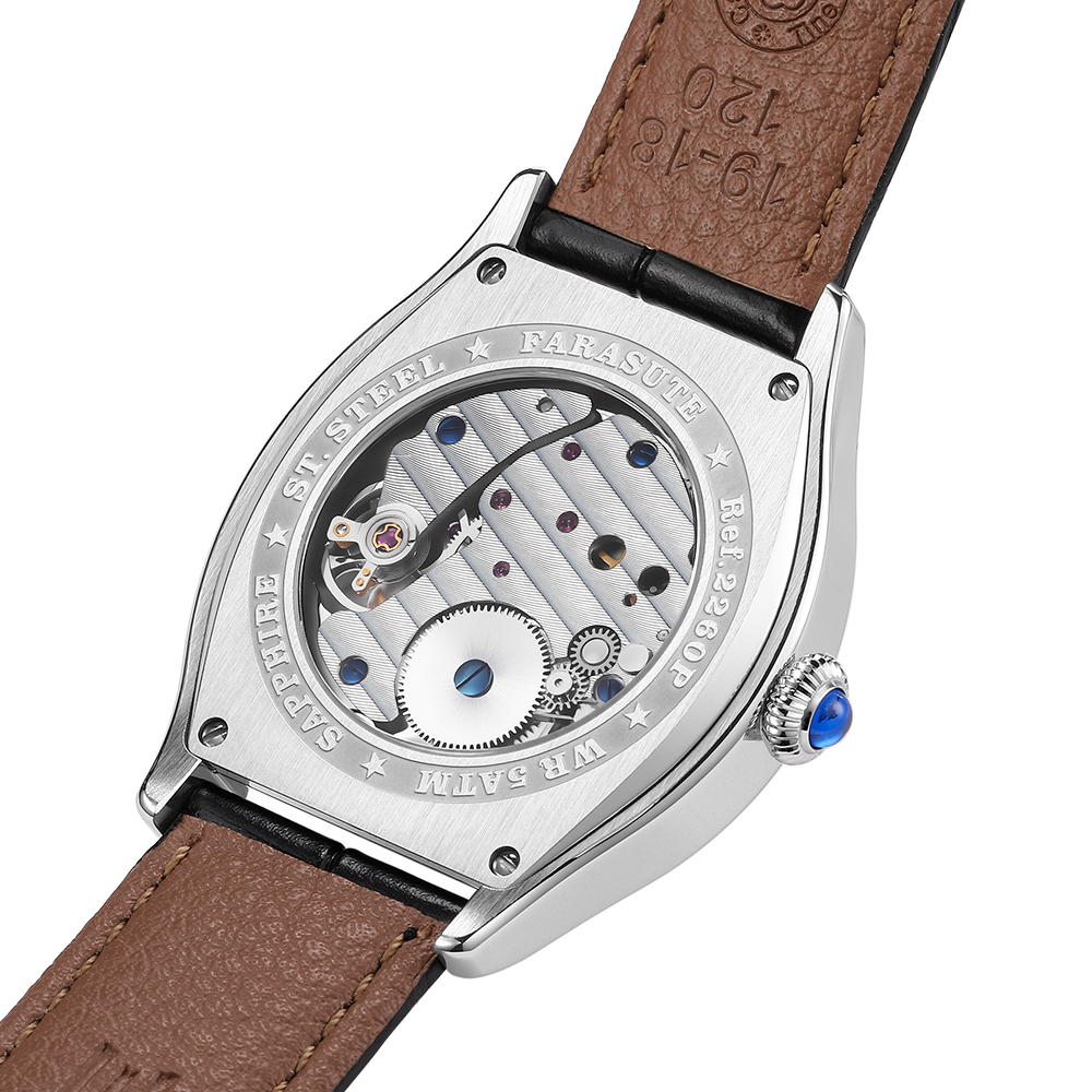 FARASUTE 36mm Retro Hangzhou C - Open Heart Watch review and price