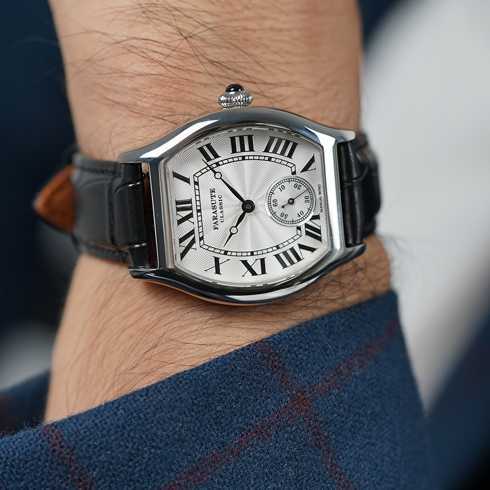 FARASUTE 36mm Retro Hangzhou C - Open Heart Watch review and price